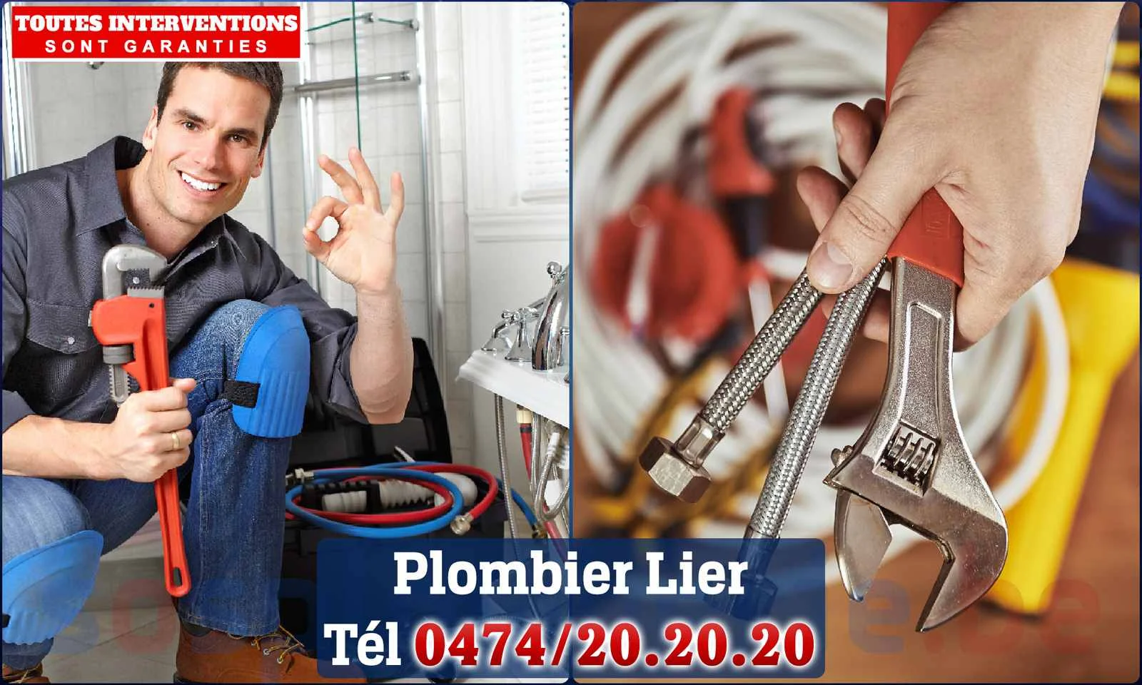 SOS Plomberie - Plombier Lier pour installation et réparation