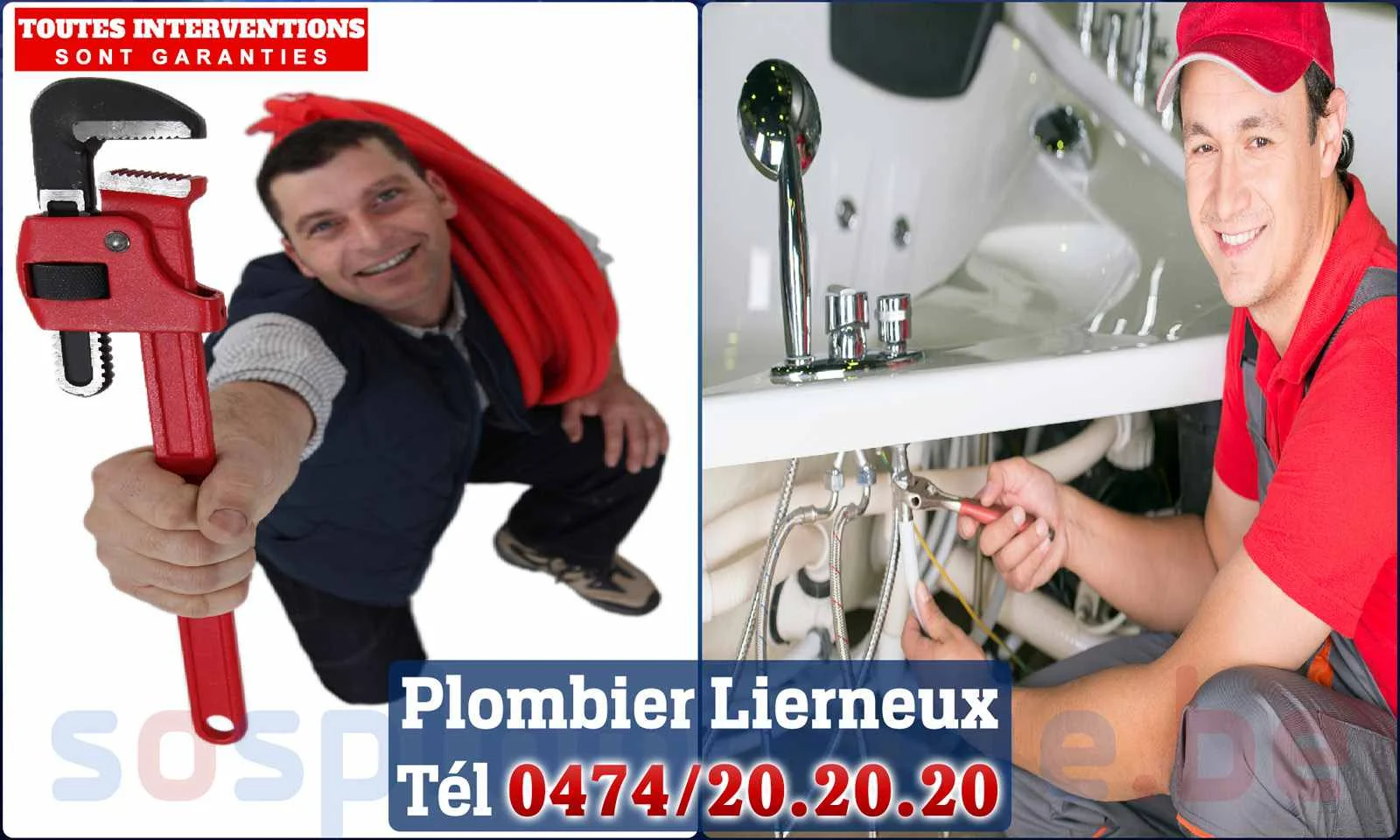 SOS Plomberie - Plombier Lierneux pour installation et réparation