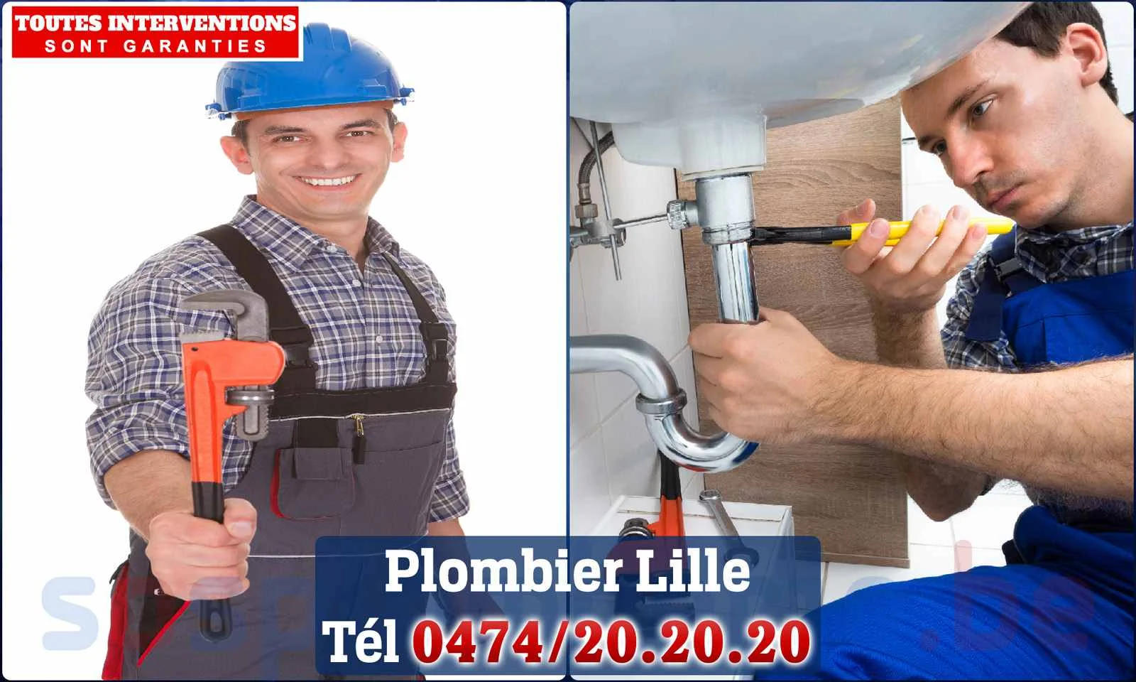 SOS Plomberie - Plombier Lille pour installation et réparation