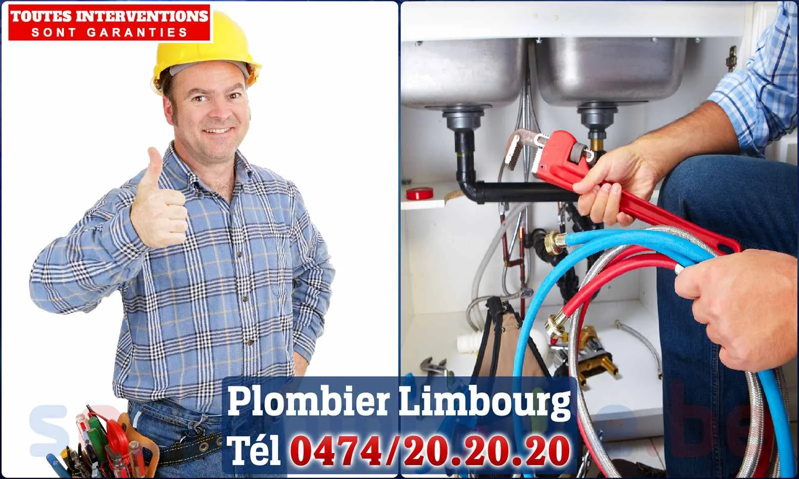 SOS Plomberie - Plombier Limbourg pour installation et réparation