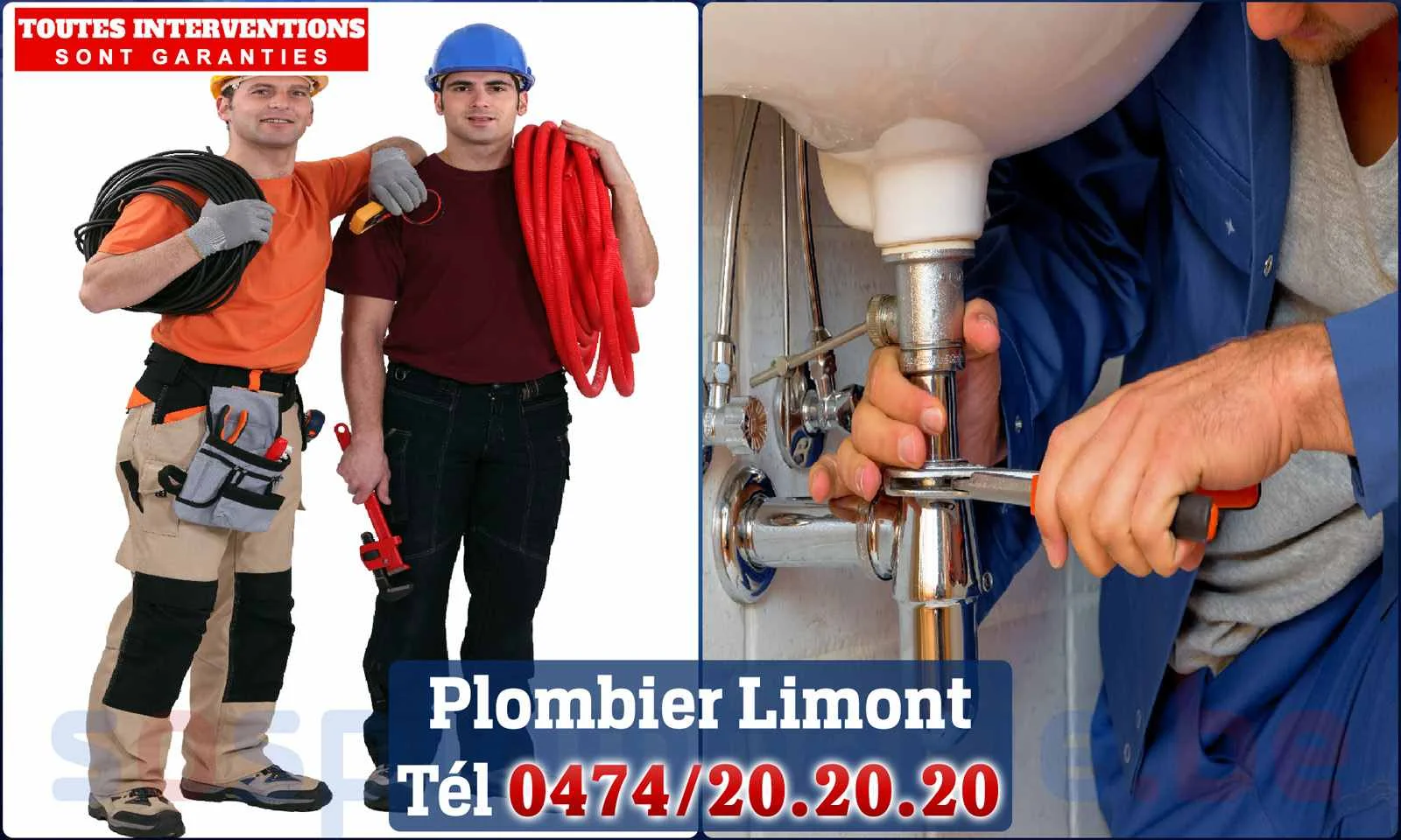 SOS Plomberie - Plombier Limont pour installation et
                    réparation