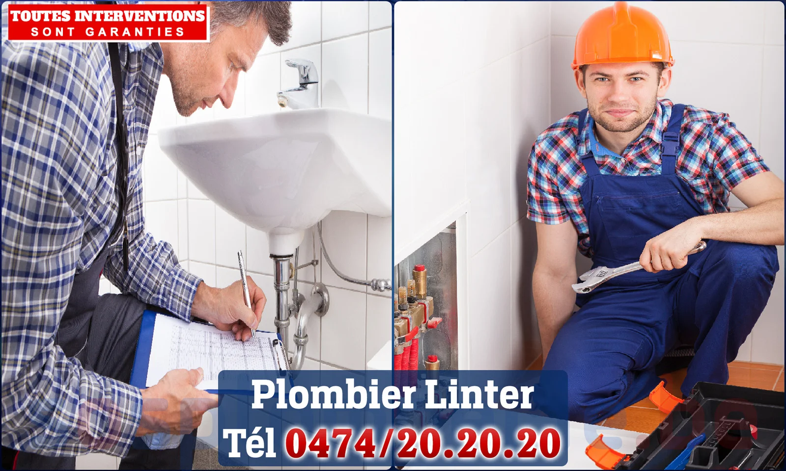 SOS Plomberie - Plombier Linter pour installation et réparation