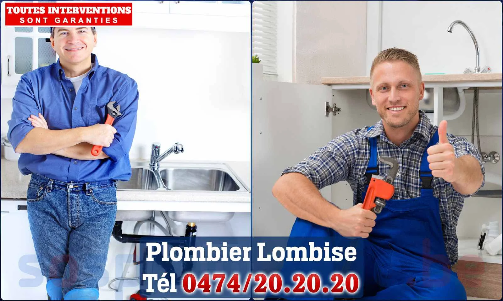 SOS Plomberie - Plombier Lombise pour installation et
                    réparation