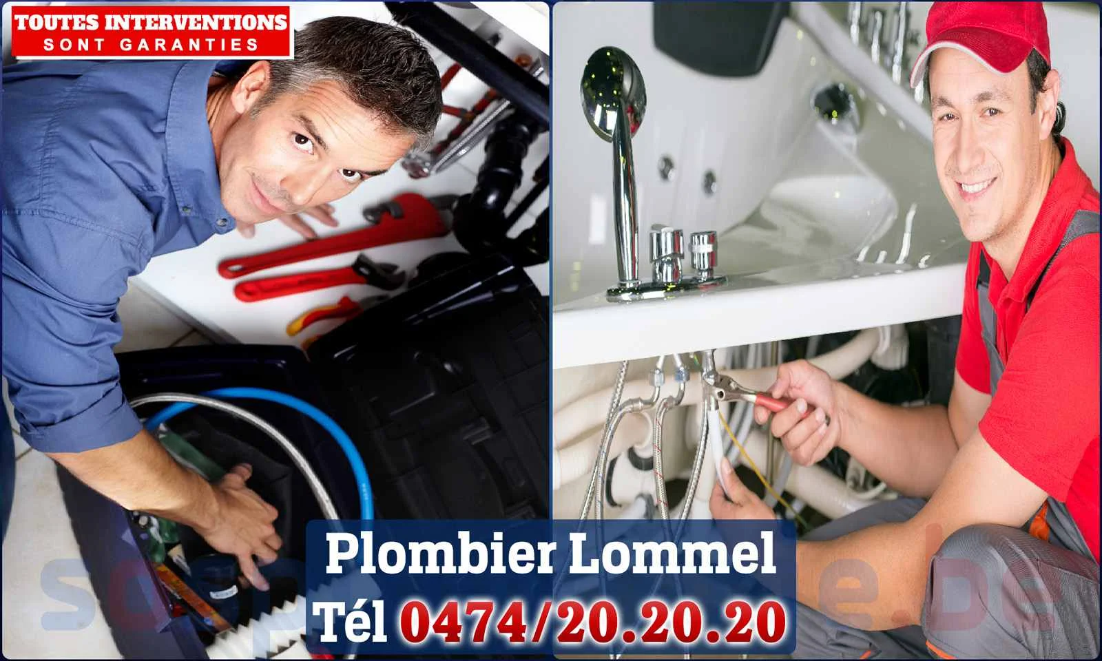 SOS Plomberie - Plombier Lommel pour installation et réparation