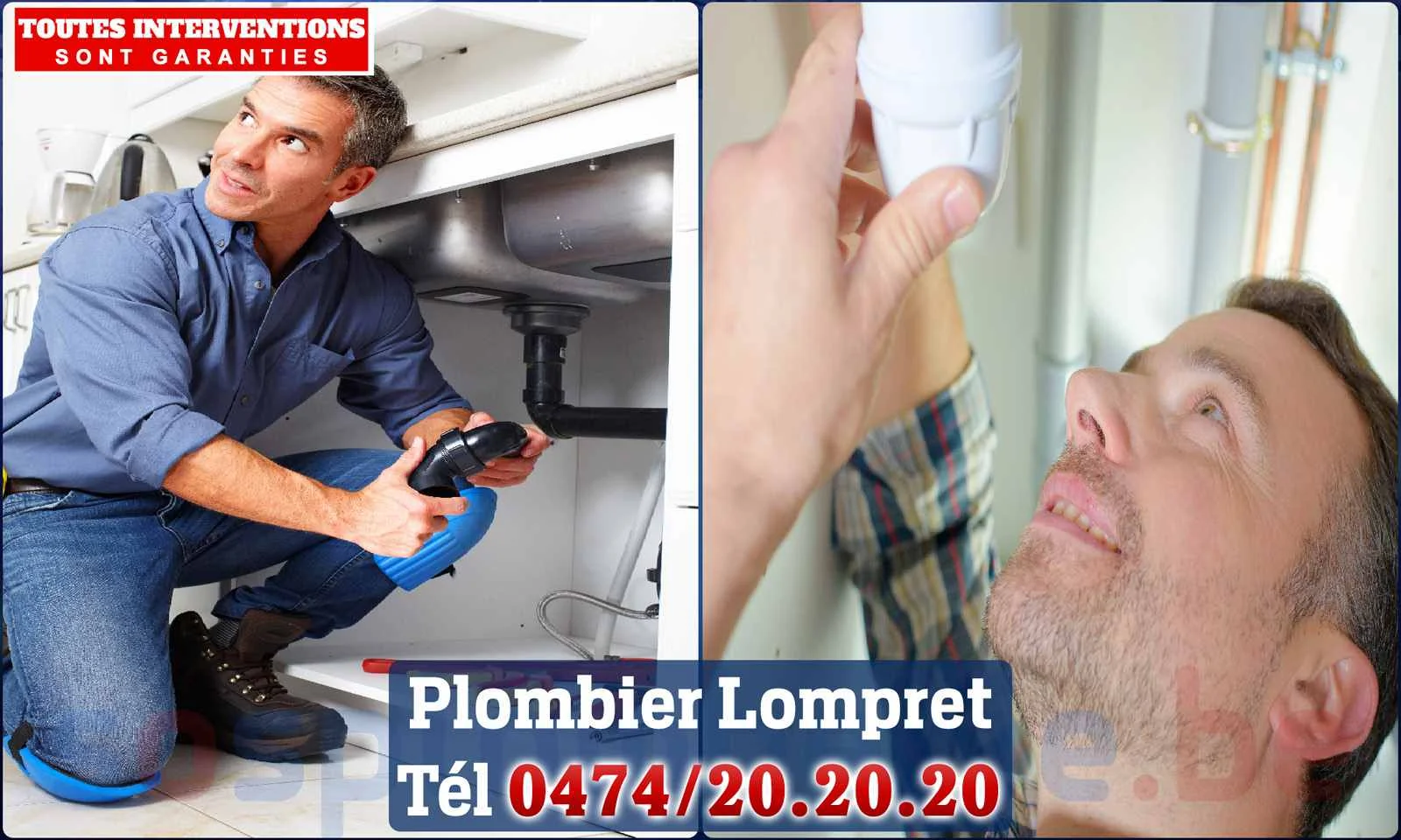 SOS Plomberie - Plombier Lompret pour installation et
                    réparation