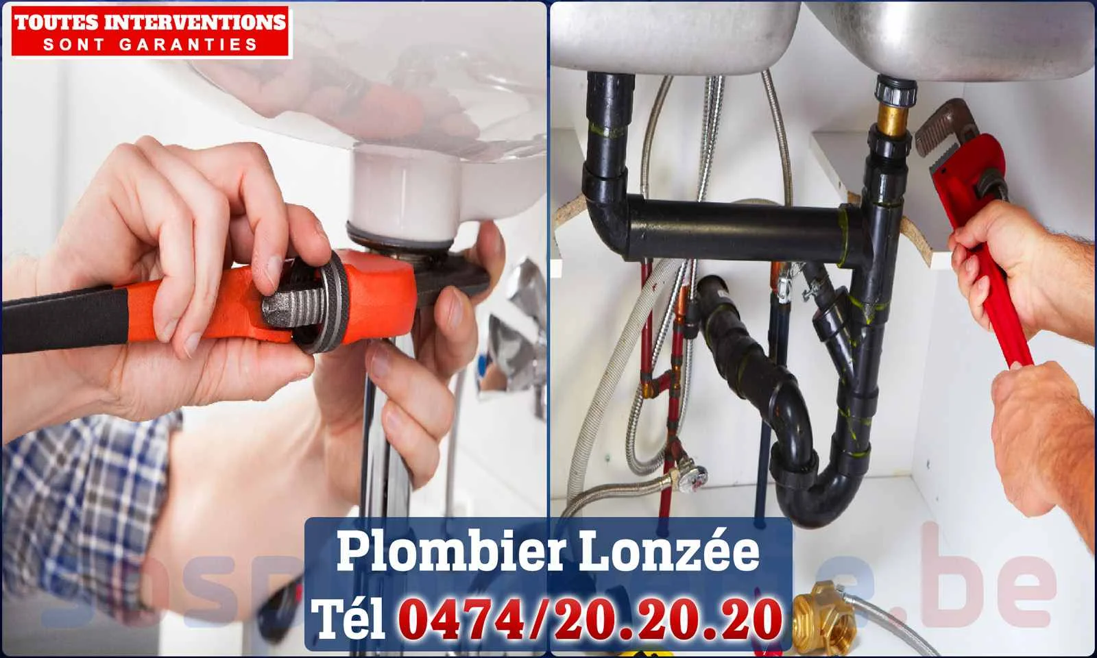 SOS Plomberie - Plombier Lonzée pour installation et
                    réparation