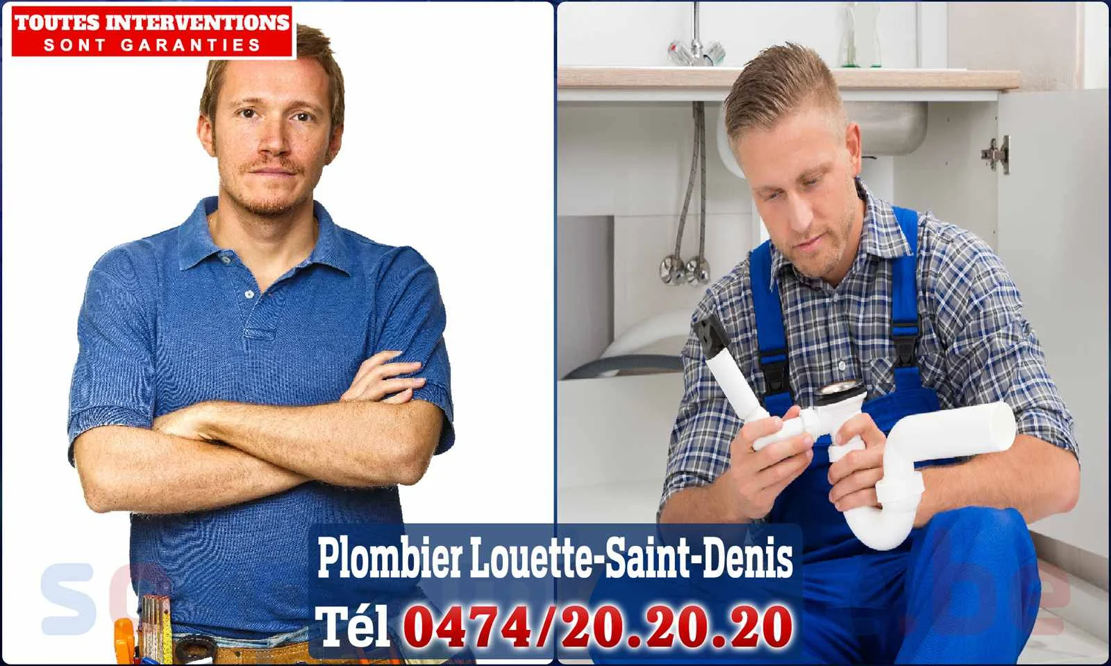 SOS Plomberie - Plombier Louette-Saint-Denis pour installation et
                    réparation