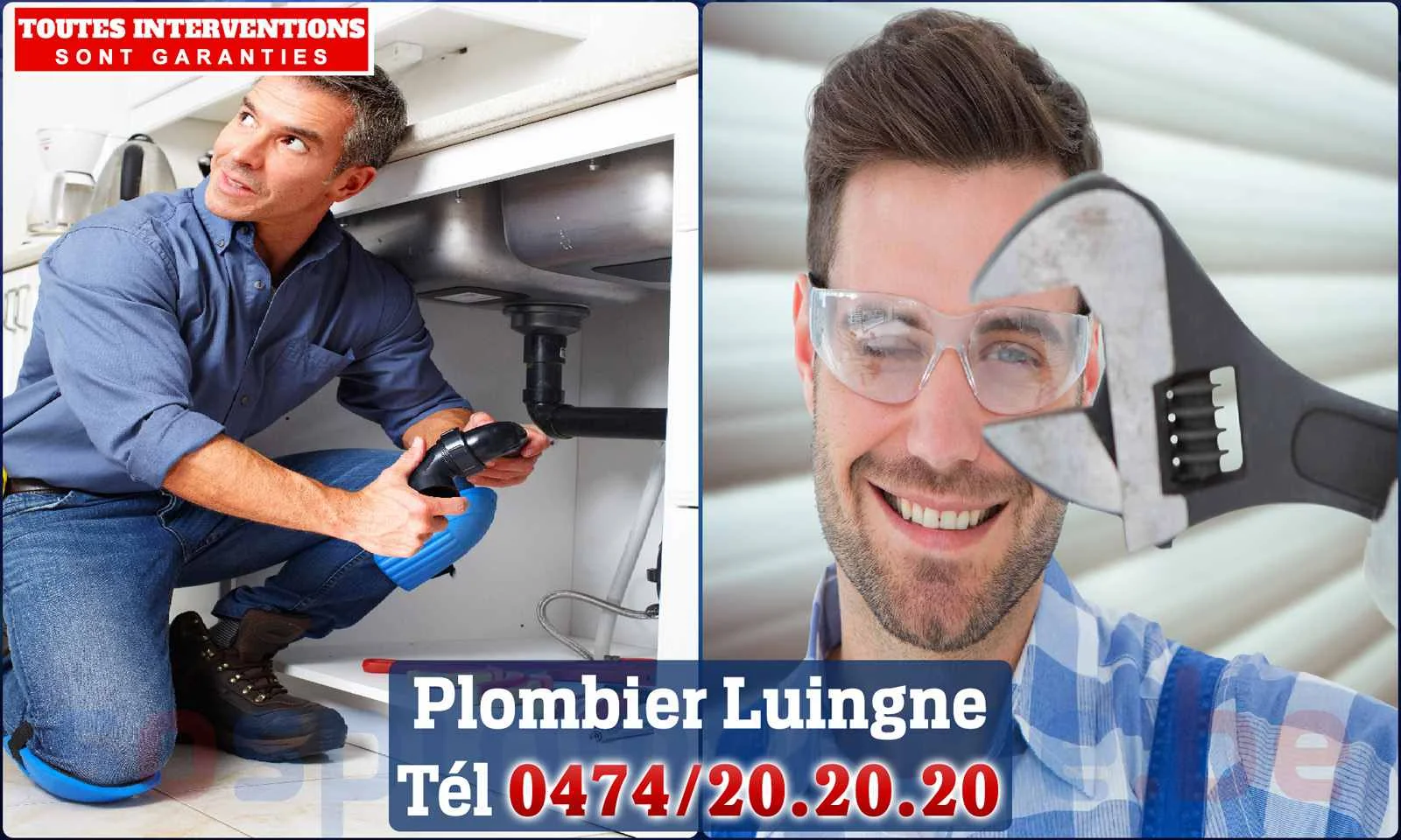 SOS Plomberie - Plombier Luingne pour installation et
                    réparation