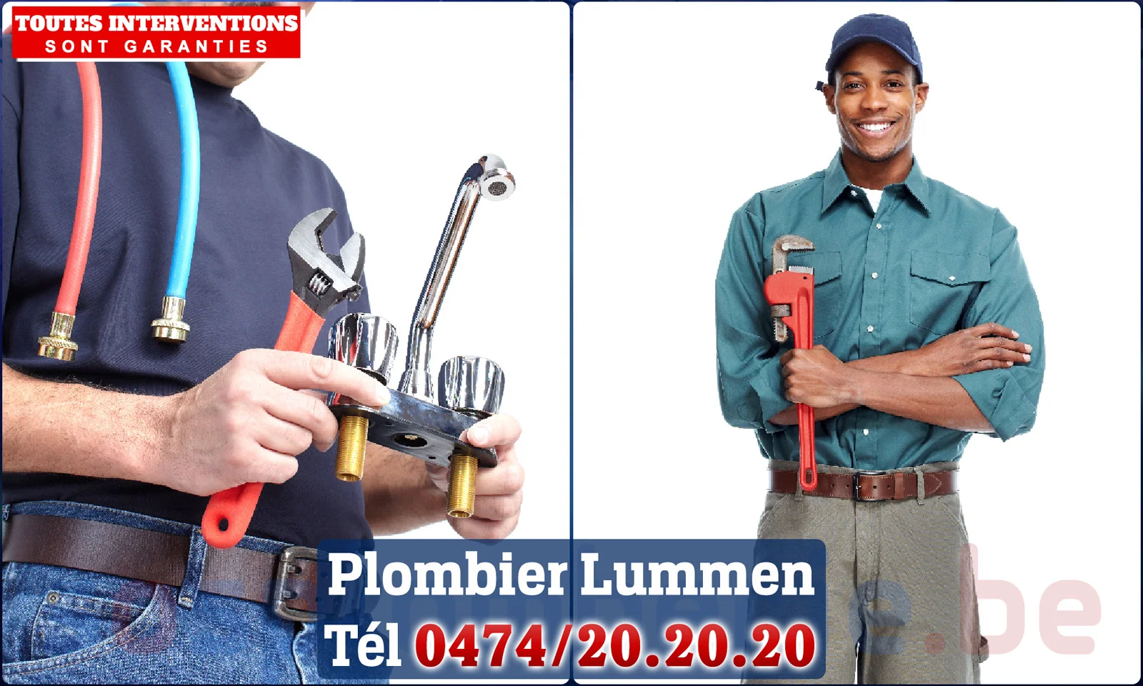 SOS Plomberie - Plombier Lummen pour installation et réparation