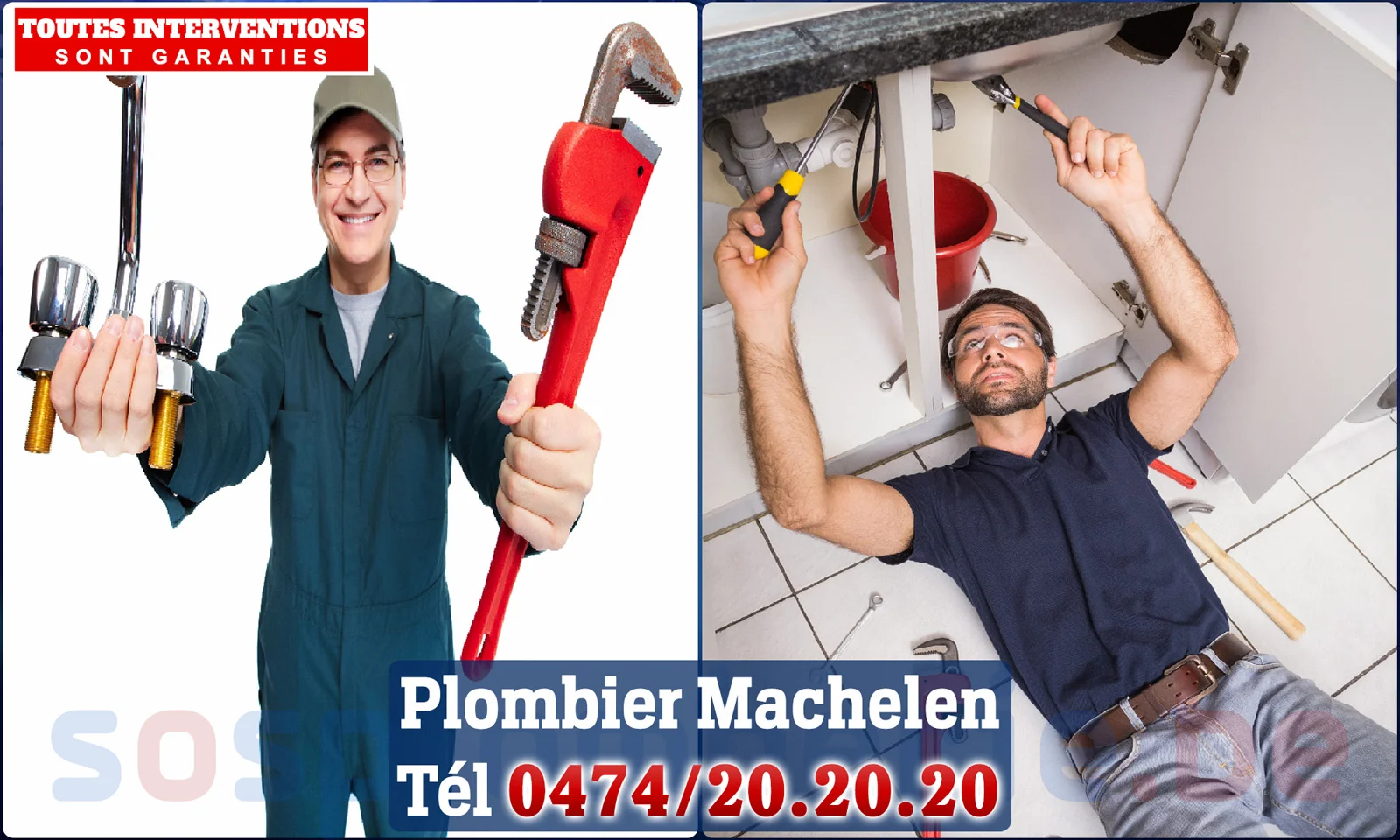 SOS Plomberie - Plombier Machelen pour installation et réparation