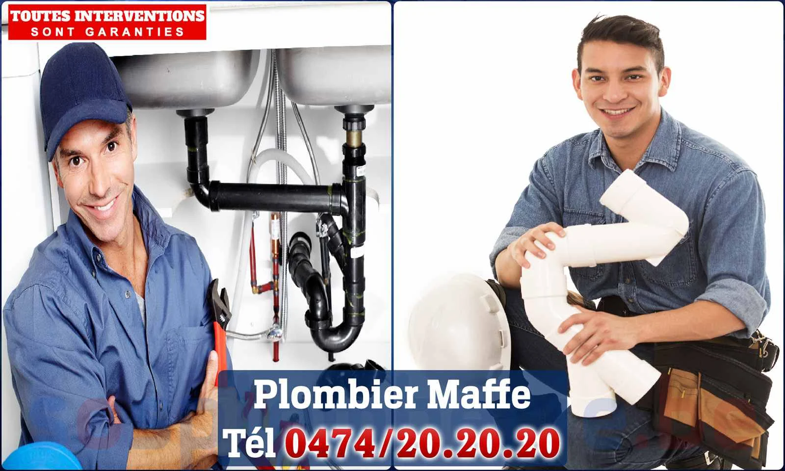 SOS Plomberie - Plombier Maffe pour installation et
                    réparation