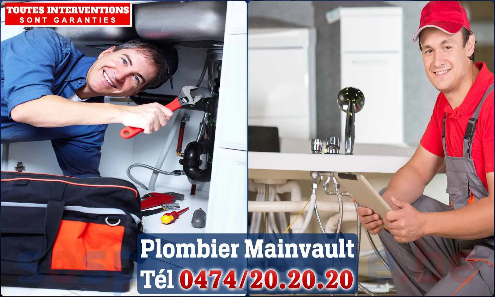 SOS Plomberie - Plombier Mainvault pour installation et
                    réparation