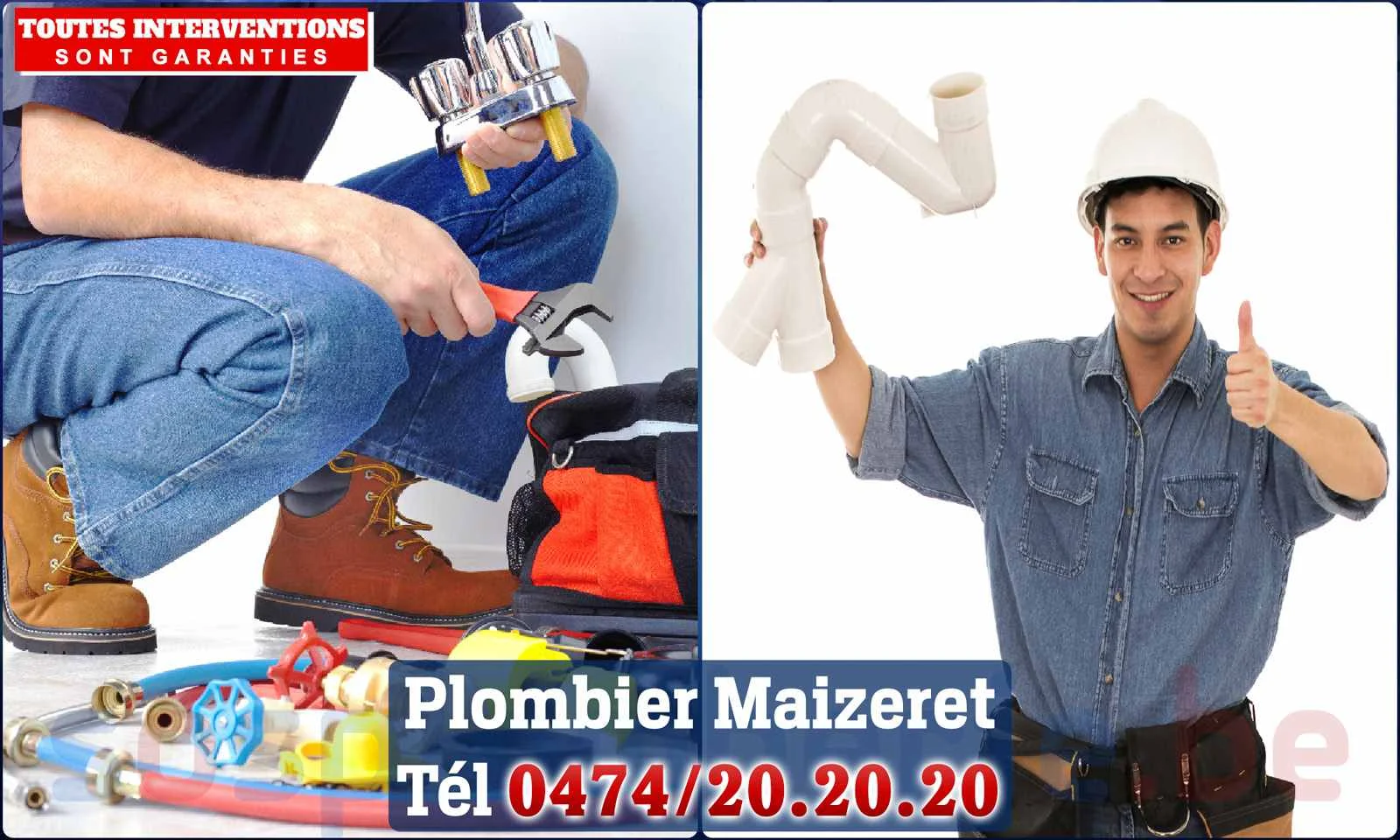 SOS Plomberie - Plombier Maizeret pour installation et
                    réparation