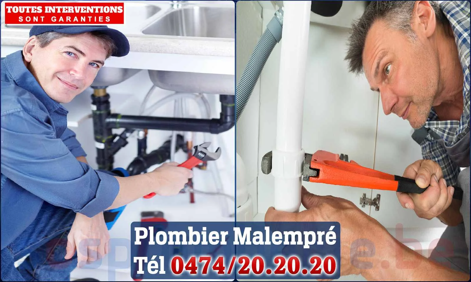 SOS Plomberie - Plombier Malempré pour installation et
                    réparation