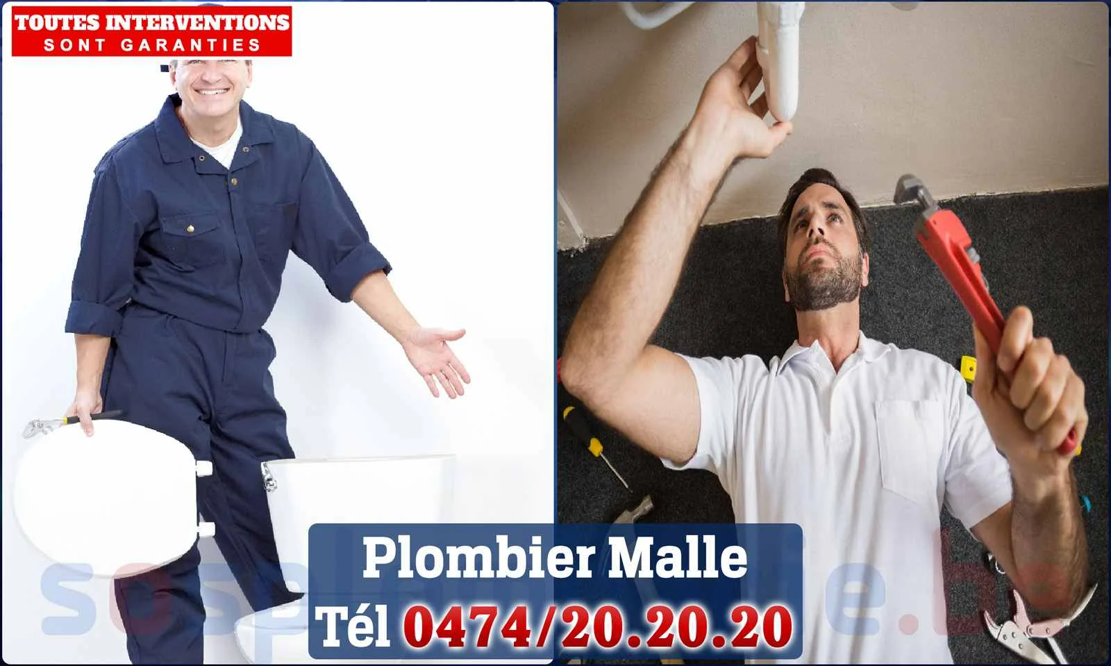 SOS Plomberie - Plombier Malle pour installation et réparation