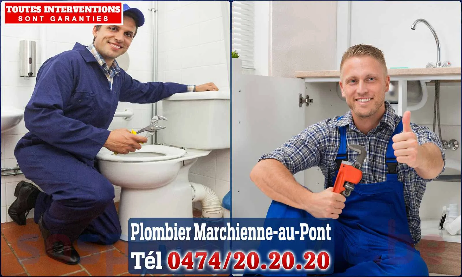 SOS Plomberie - Plombier Marchienne-au-Pont pour installation et
                    réparation