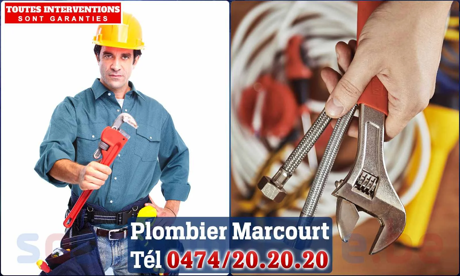 SOS Plomberie - Plombier Marcourt pour installation et
                    réparation