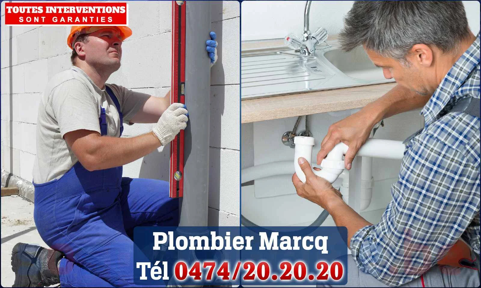 SOS Plomberie - Plombier Marcq pour installation et
                    réparation