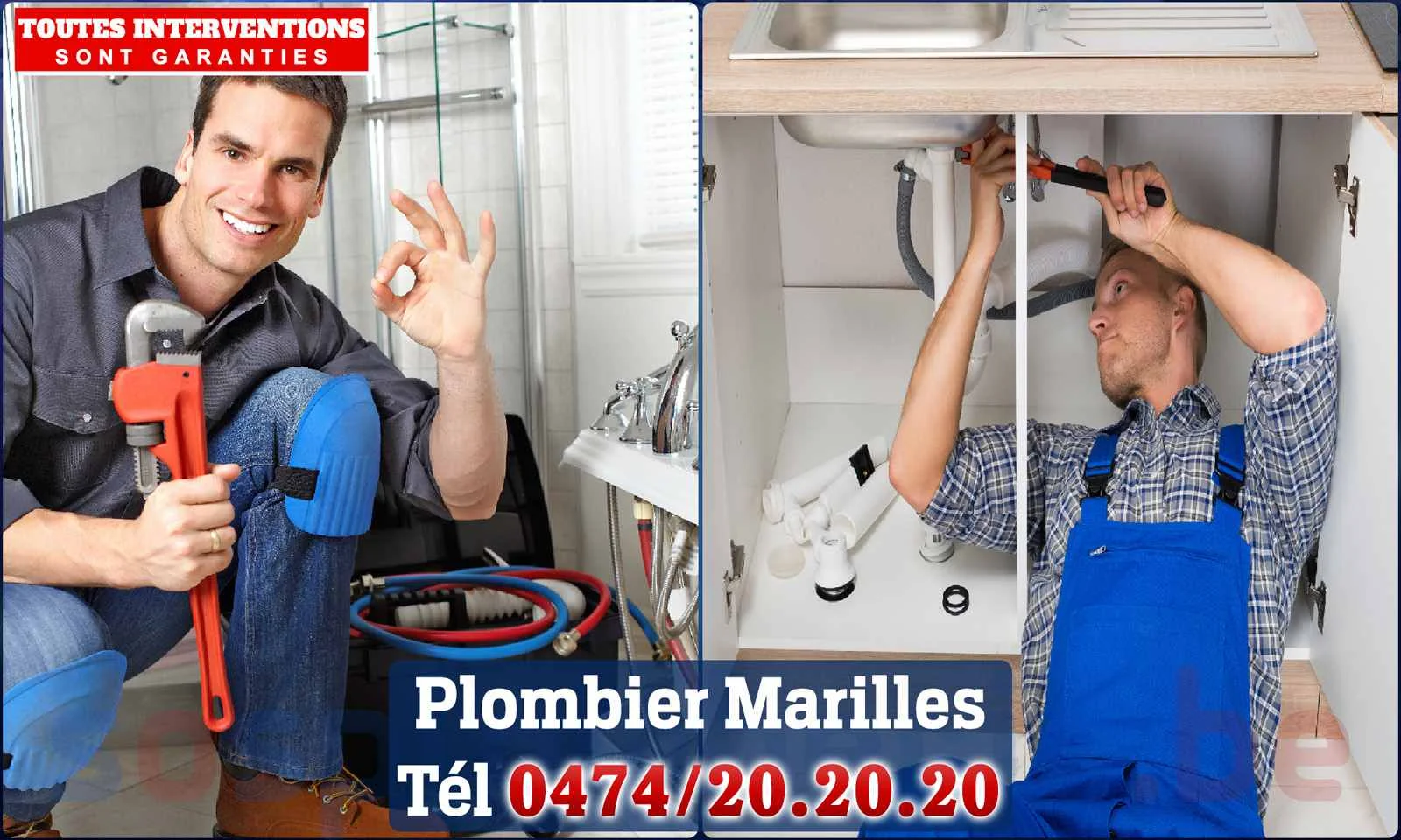 SOS Plomberie - Plombier Marilles pour installation et
                    réparation