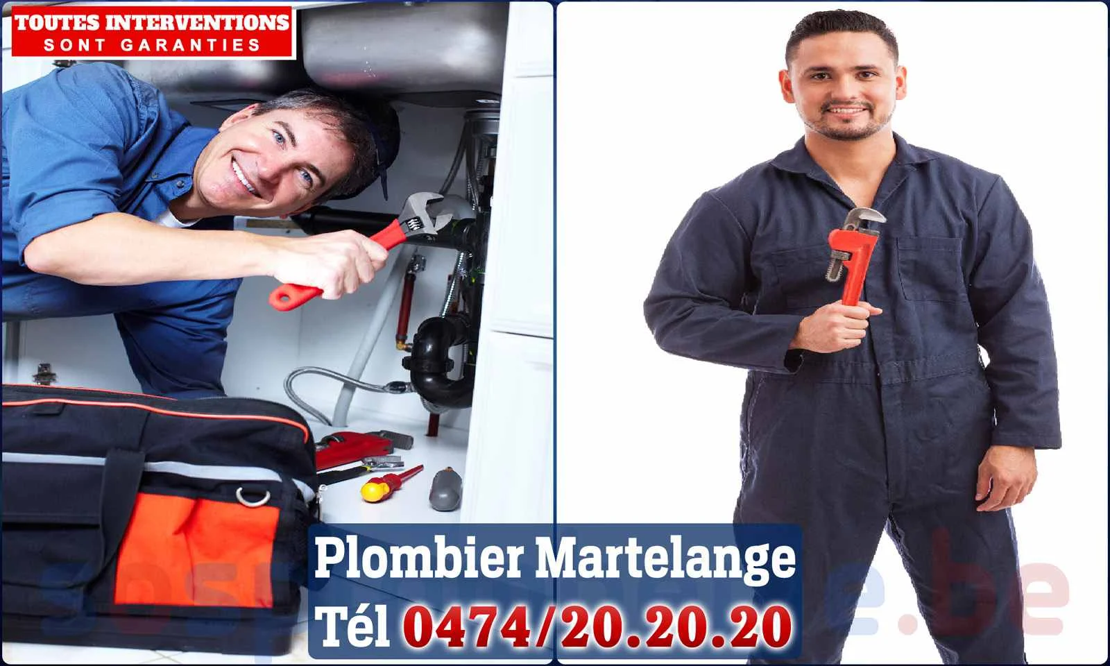 SOS Plomberie - Plombier Martelange pour installation et réparation