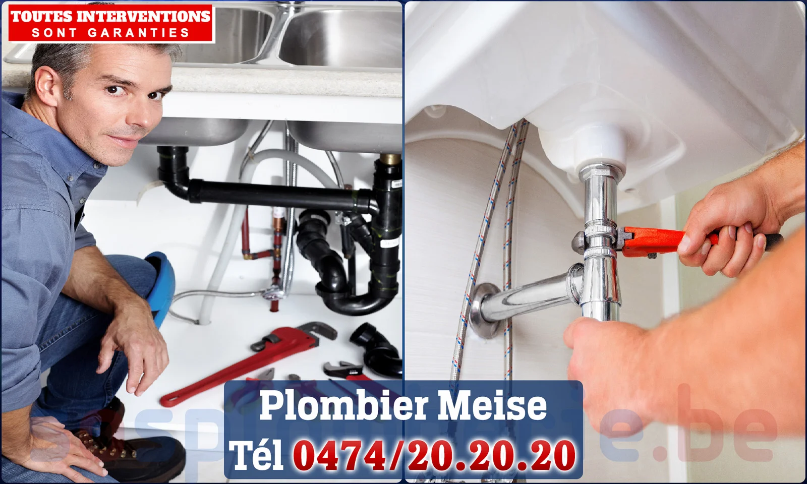 SOS Plomberie - Plombier Meise pour installation et réparation