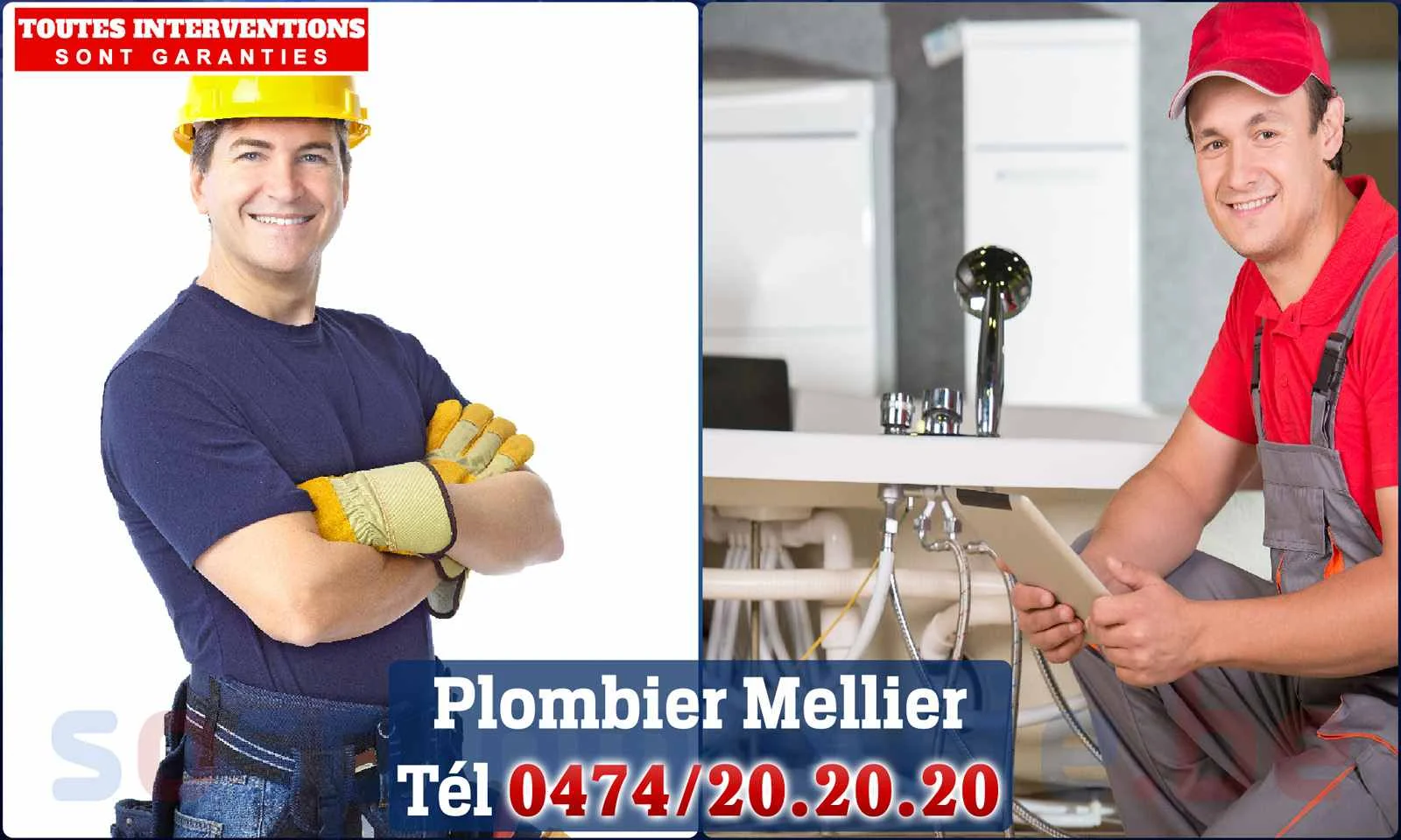 SOS Plomberie - Plombier Mellier pour installation et
                    réparation