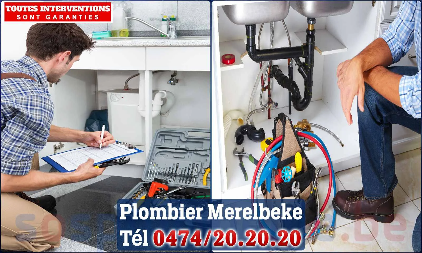 SOS Plomberie - Plombier Merelbeke pour installation et réparation