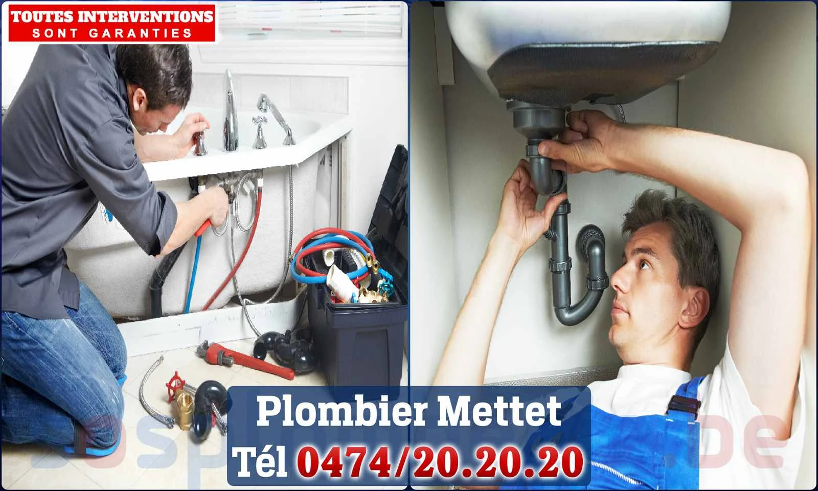 SOS Plomberie - Plombier Mettet pour installation et réparation