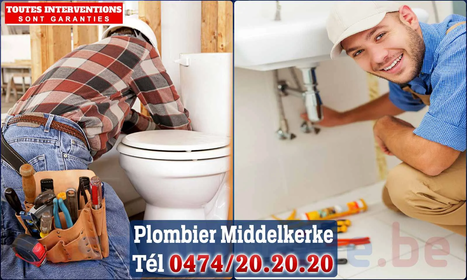 SOS Plomberie - Plombier Middelkerke pour installation et réparation