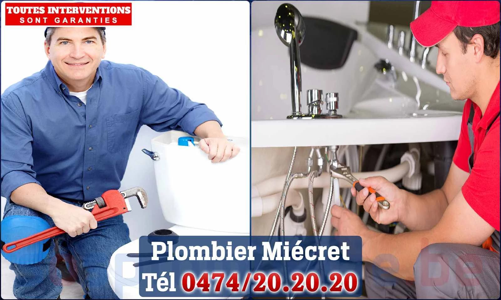 SOS Plomberie - Plombier Miécret pour installation et
                    réparation