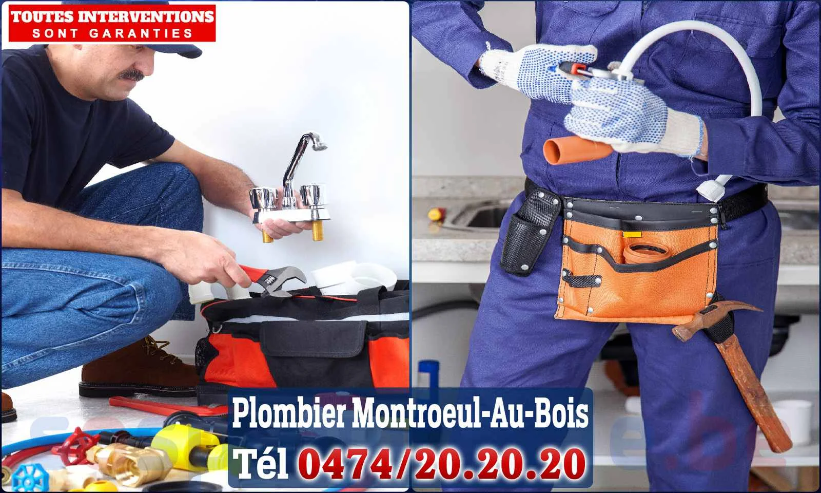 SOS Plomberie - Plombier Montroeul-au-Bois pour installation et
                    réparation