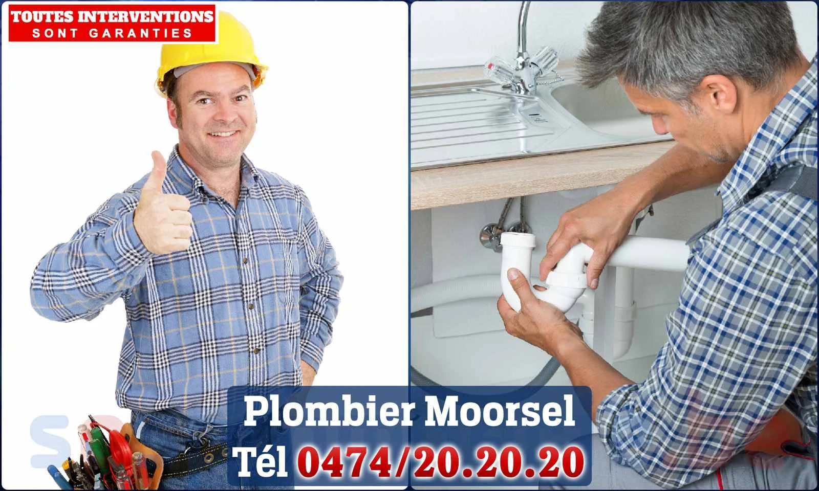 SOS Plomberie - Plombier Moorsel pour installation et
                    réparation