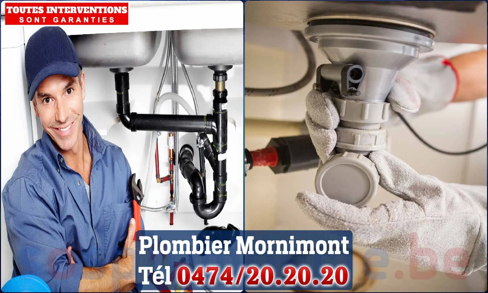 SOS Plomberie - Plombier Mornimont pour installation et
                    réparation