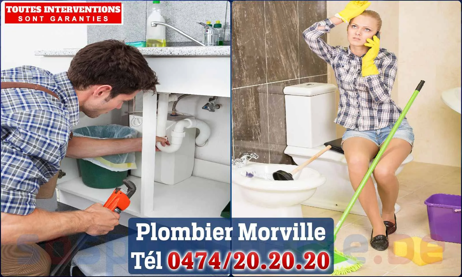 SOS Plomberie - Plombier Morville pour installation et
                    réparation