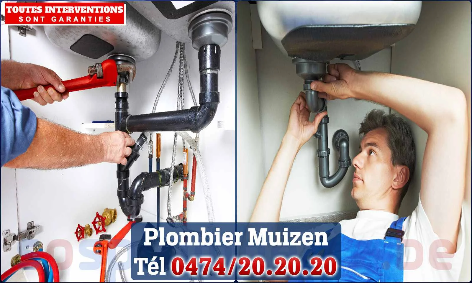 SOS Plomberie - Plombier Muizen pour installation et
                    réparation