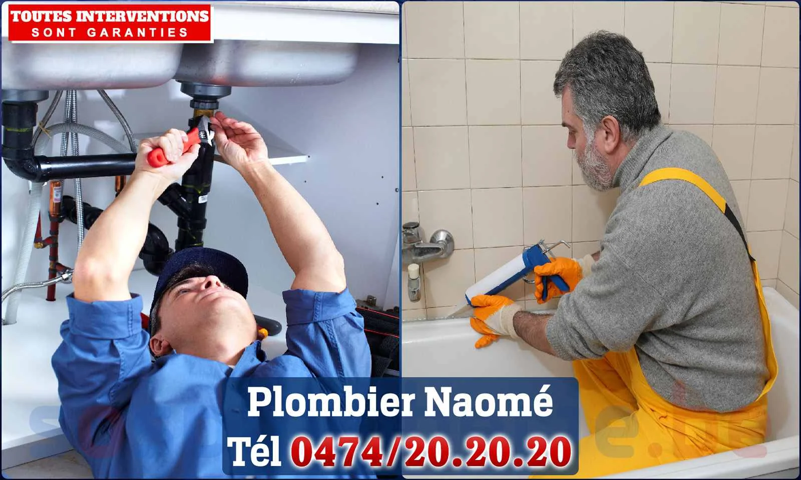 SOS Plomberie - Plombier Naomé pour installation et
                    réparation