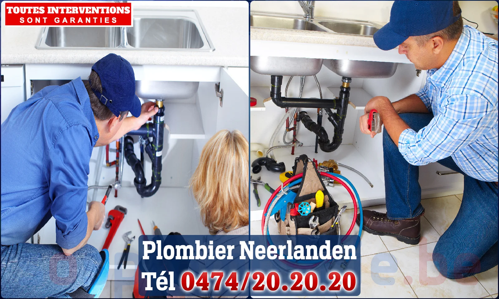 SOS Plomberie - Plombier Neerlanden pour installation et
                    réparation