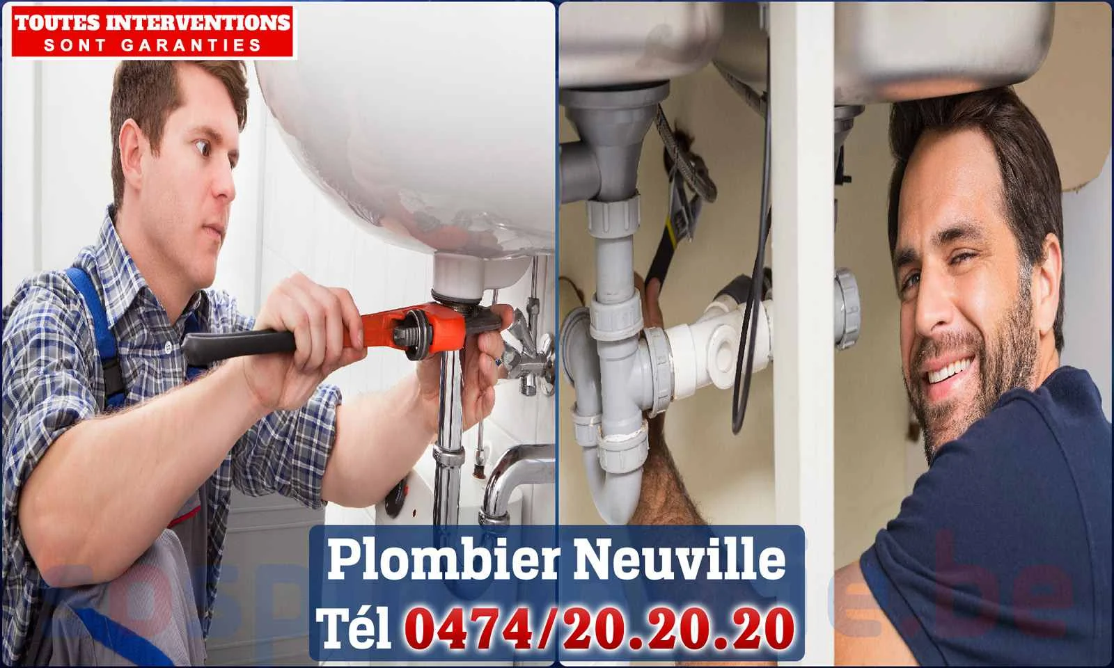 SOS Plomberie - Plombier Neuville pour installation et
                    réparation