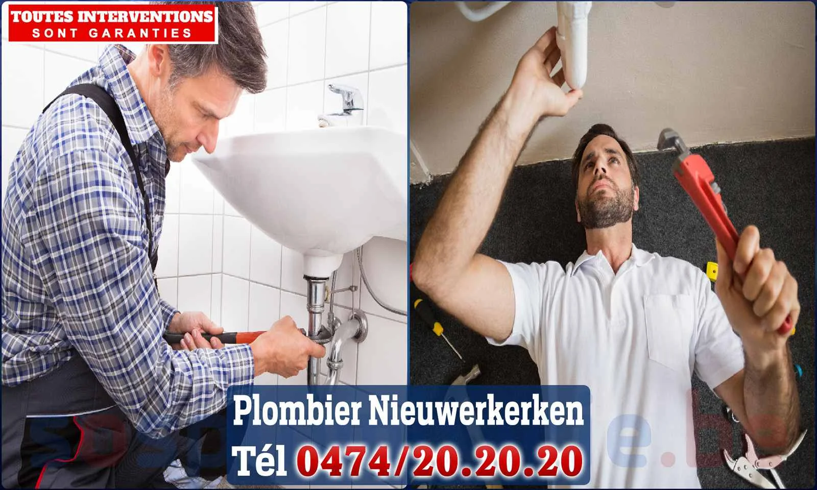 SOS Plomberie - Plombier Nieuwerkerken pour installation et réparation