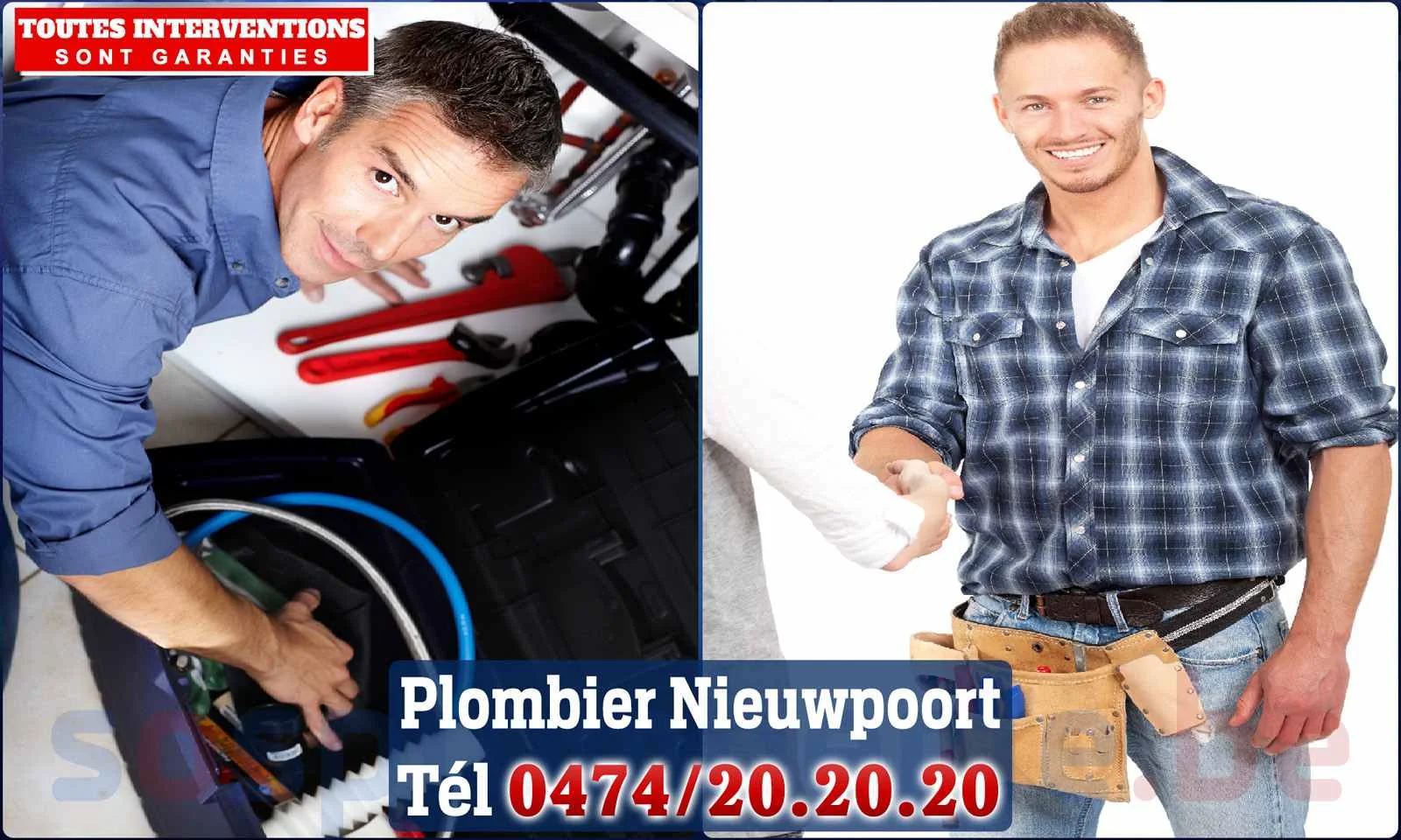 SOS Plomberie - Plombier Nieuwpoort pour installation et réparation