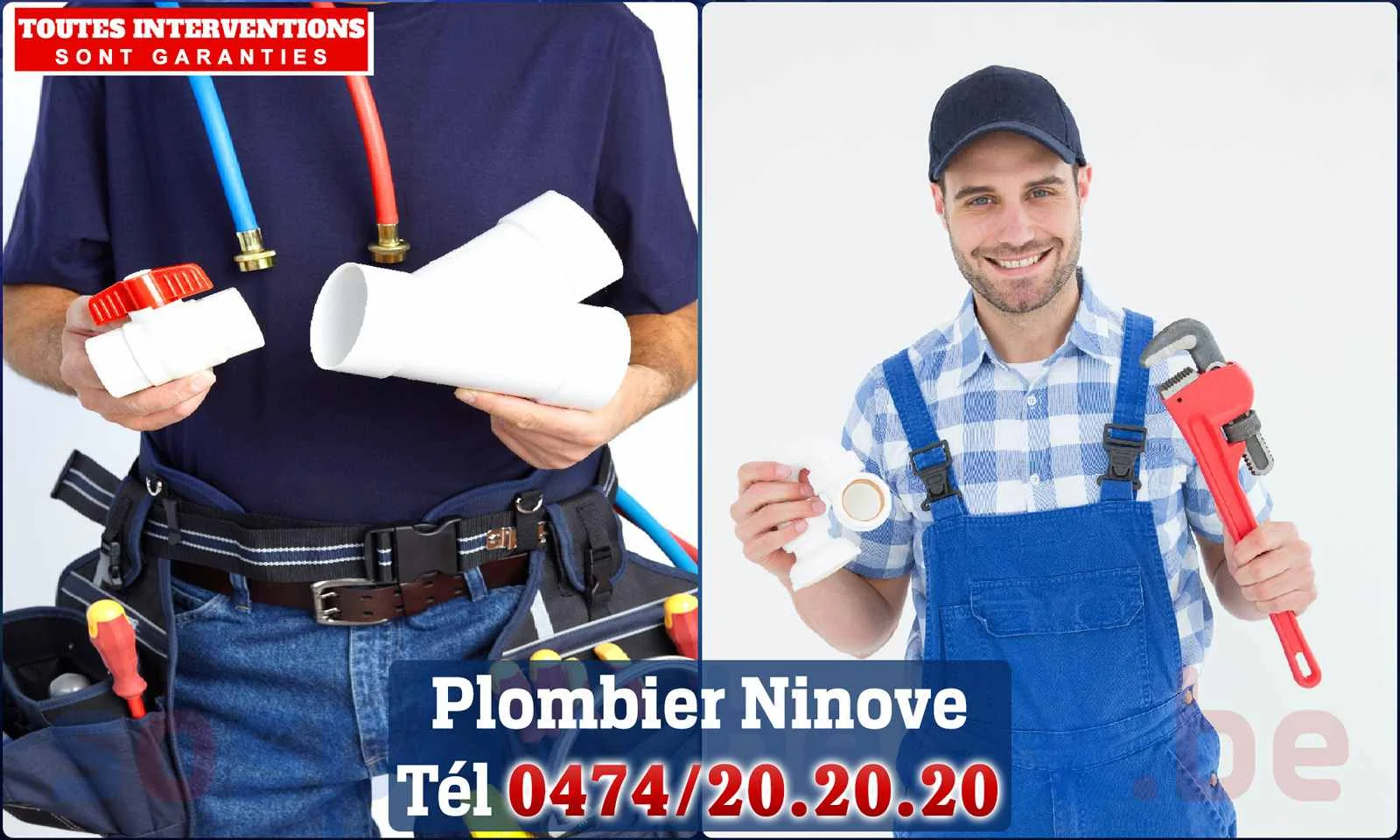 SOS Plomberie - Plombier Ninove pour installation et réparation