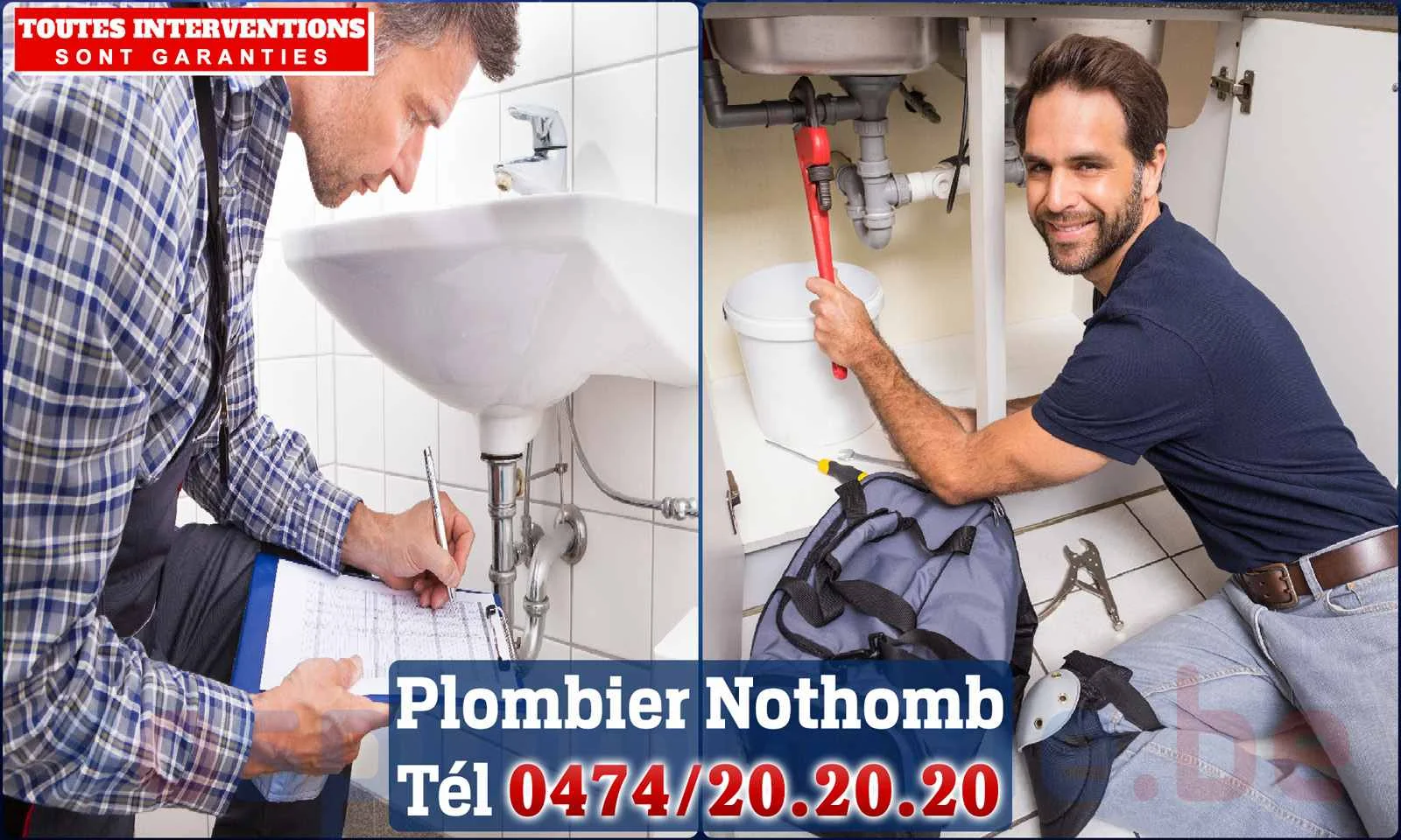 SOS Plomberie - Plombier Nothomb pour installation et
                    réparation