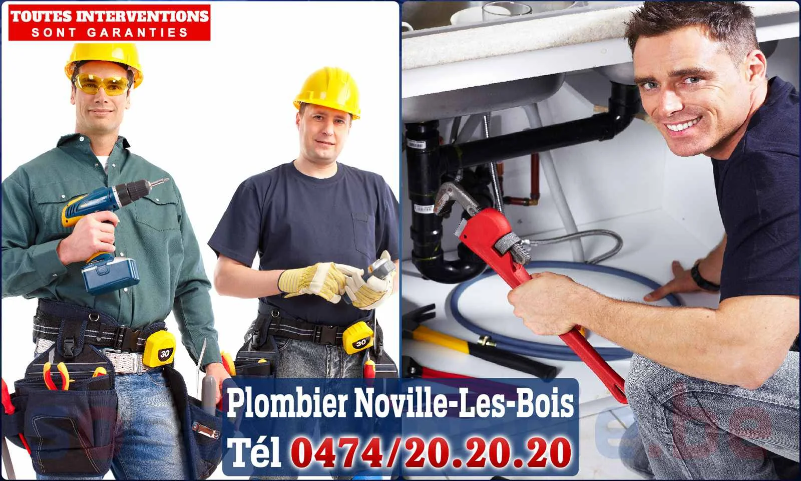 SOS Plomberie - Plombier Noville-les-Bois pour installation et
                    réparation