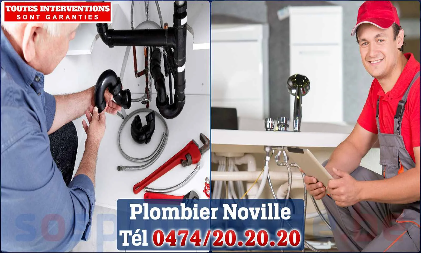 SOS Plomberie - Plombier Noville pour installation et
                    réparation