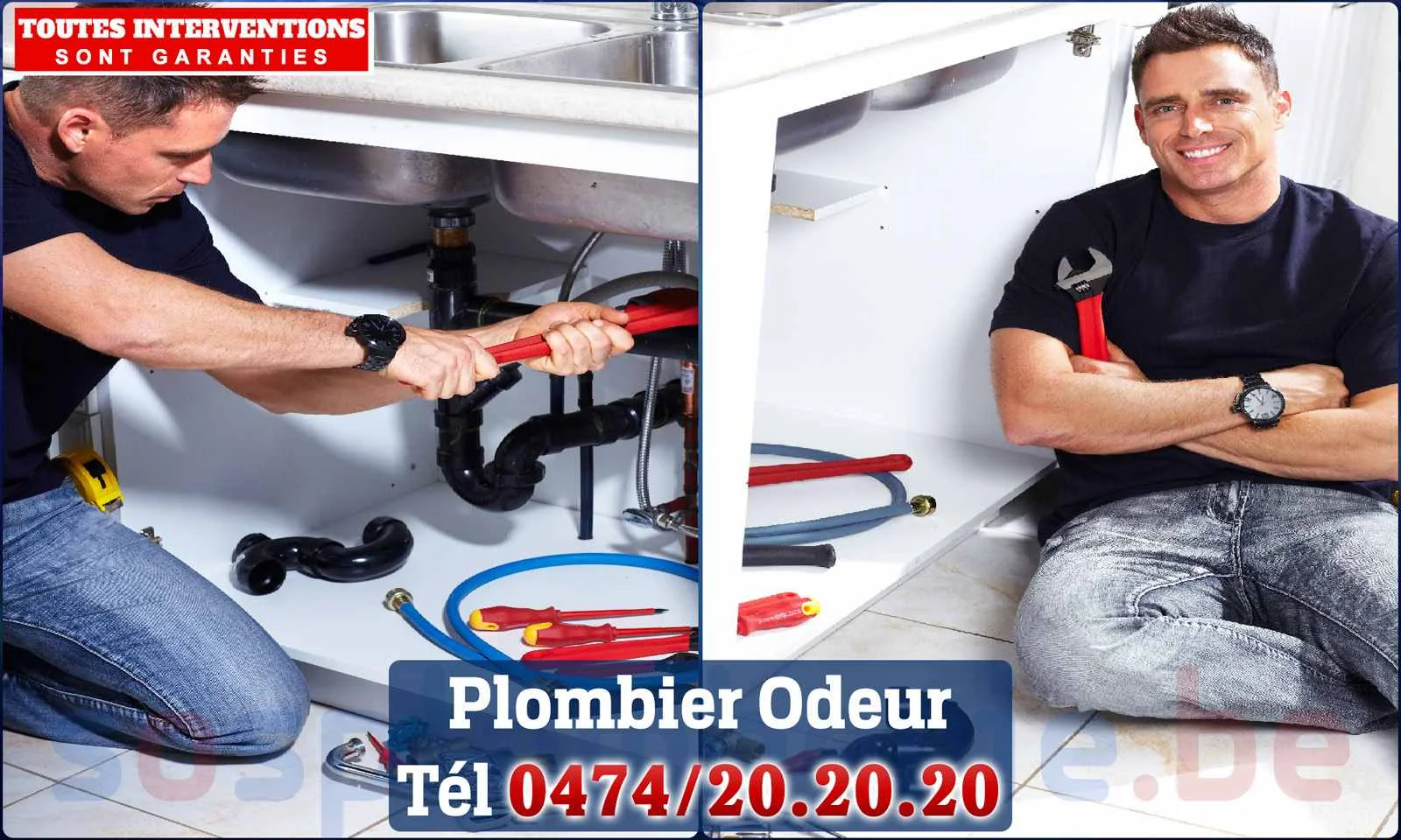 SOS Plomberie - Plombier Odeur pour installation et
                    réparation