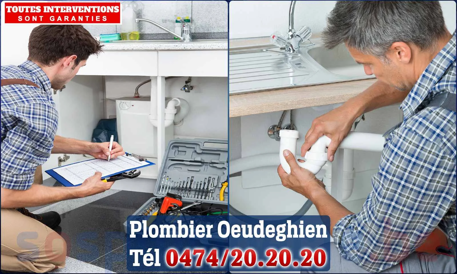 SOS Plomberie - Plombier Oeudeghien pour installation et
                    réparation