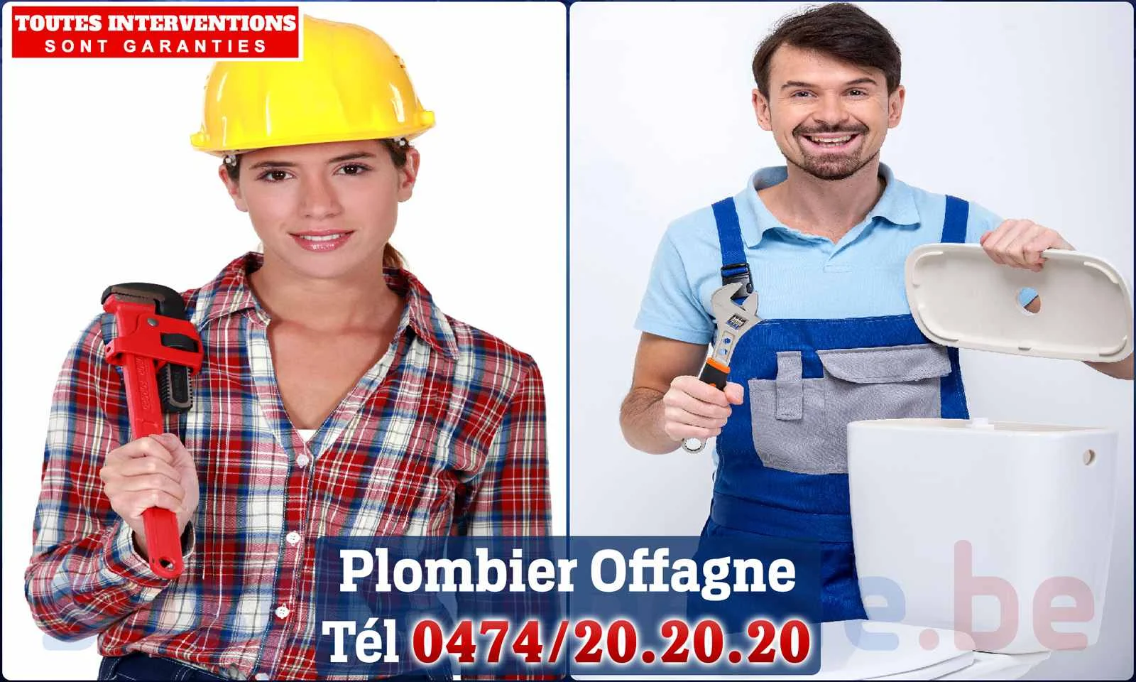 SOS Plomberie - Plombier Offagne pour installation et
                    réparation