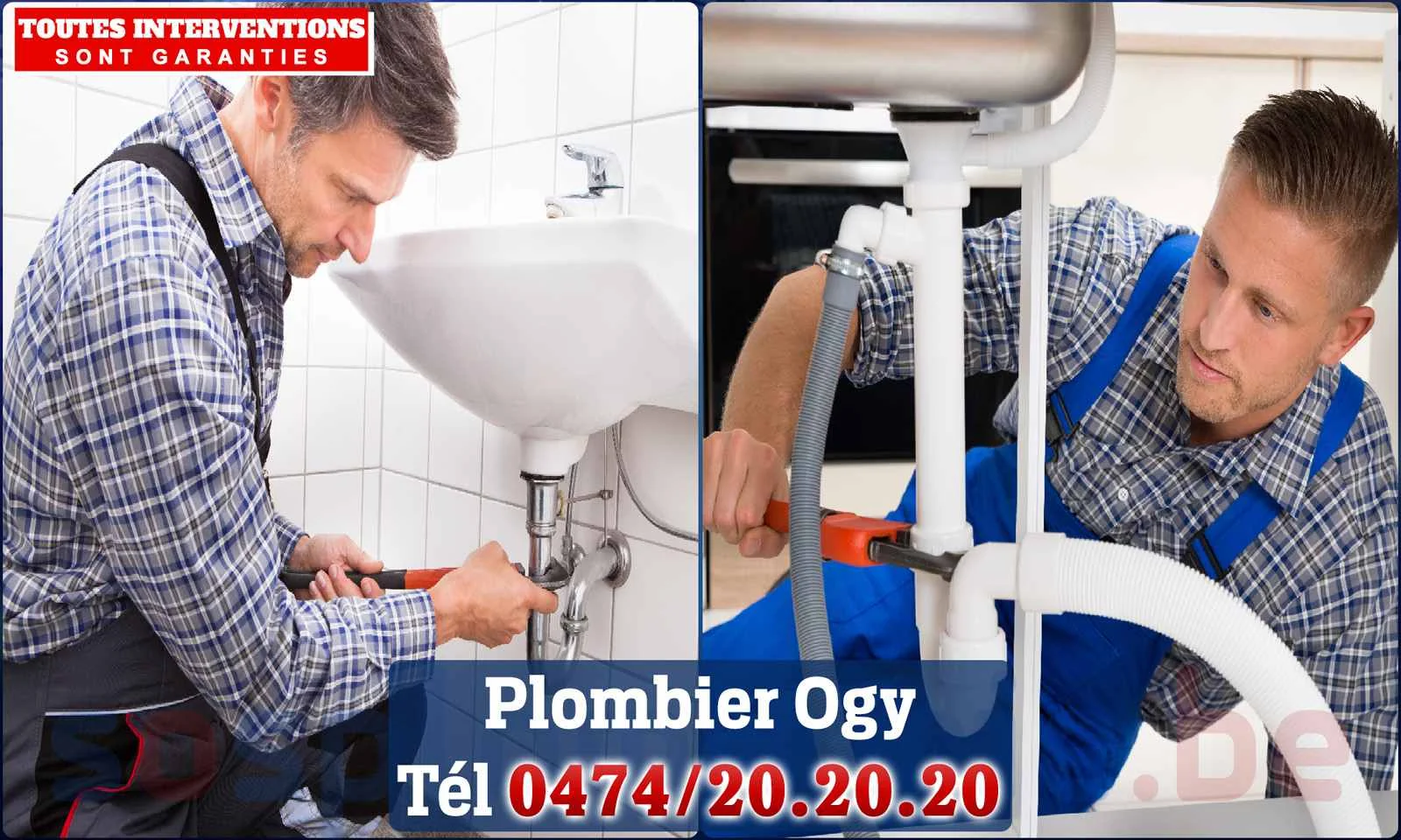 SOS Plomberie - Plombier Ogy pour installation et
                    réparation