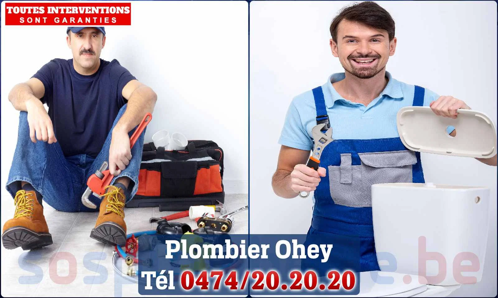 SOS Plomberie - Plombier Ohey pour installation et réparation