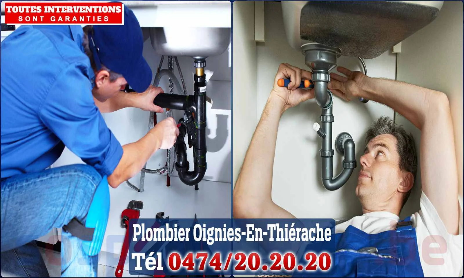 SOS Plomberie - Plombier Oignies-en-Thiérache pour installation et
                    réparation